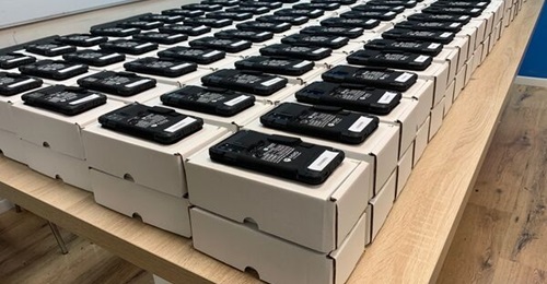 Asio Technologies says it has delivered thousands of handheld Orion terminals to the IDF.