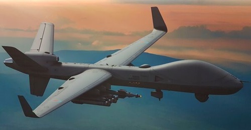 An artist's impression of the Protector RG1 in RAF service.