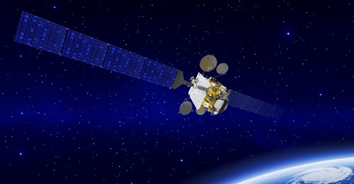 The French 2023 defence budget details a requirement for 55 Satcom stations for Syracuse IV. Pictured is the Syracuse 4A satellite.