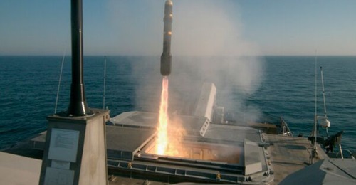 The US Navy is putting Hellfire missiles on its Littoral Combat Ships for surface warfare operations.