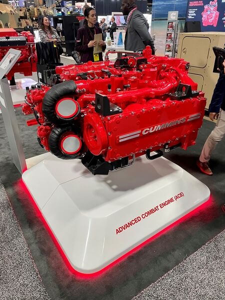 Cummins Advanced Combat Engine could become a common powerplant for the US Army combat vehicles from the Bradley to the Abrams.