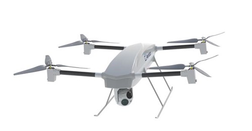 The Israeli company Aerotor is developing the Apus 50 unmanned quadcopter to carry a 30 kg payload.