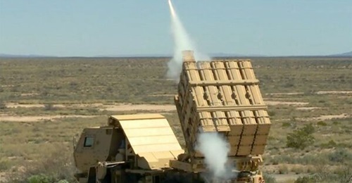 Pictured at the Redstone Arsenal, Alabama, in 2017 is the Multi-Mission Launcher. Dynetics has upgraded the launcher, now dubbed Enduring Shield, and it has been selected for the US Army's Indirect Fire Protection Capability Increment 2 (IFPC Inc 2) pr...