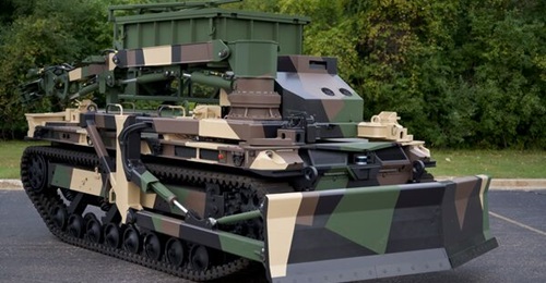 General Dynamics Land Systems' TRX Breacher that was at AUSA 2022.