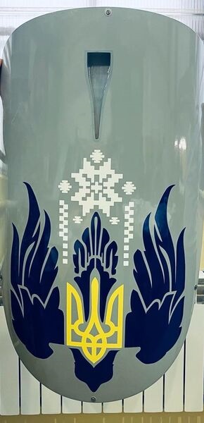 An image of what appears to be part of the nosecone of an unmanned combat aerial vehicle was released by Ukroboronprom hours after the latest Russian use of Iranian loitering munitions on Kyiv, on 17 October.