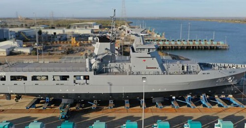 Australia's new Naval Shipbuilding and Sustainment Group will lead the implementation of policy to support various shipbuilding programmes including the project to build 12 Arafura-class offshore patrol vessels, the first of which (pictured above) was ...