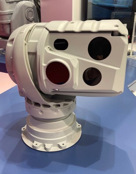 Safran's VIGY 4 stabilised electro-optical surveillance/fire-control director has already secured initial sales.
