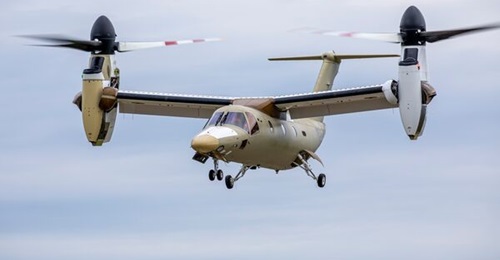 The maiden flight for a production standard AW609 tiltrotor took place out of Leonardo's Philadelphia production facility on 13 October.