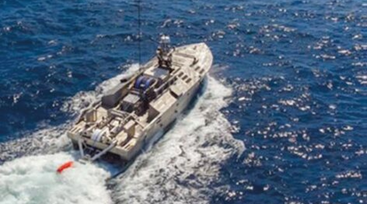 Textron Systems' Fleet-class CUSV is a multimission unmanned surface vehicle featuring a modular architecture, reconfigurable payload bay and high tow force capacity.