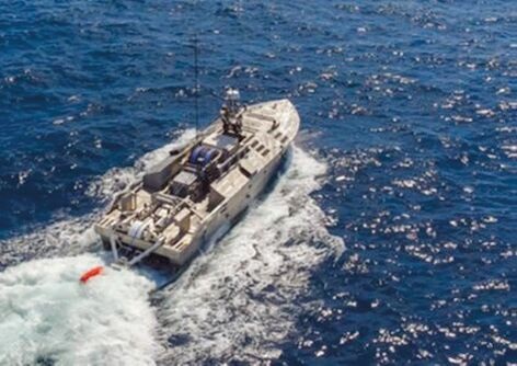 Textron Systems' Fleet-class CUSV is a multimission unmanned surface vehicle featuring a modular architecture, reconfigurable payload bay and high tow force capacity.