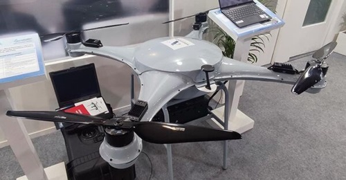 Aerosense Technologies has been collaborating with BEL for its tethered UAV (pictured above). BEL has integrated its jammers, weighing about 17 kg, into the UAV.