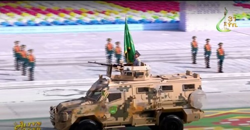 Among the land platforms were Titan-DS vehicles.