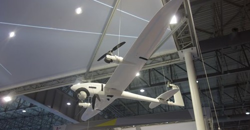 Quantum-Systems is delivering an undisclosed number of Vector UAVs to the Netherlands Ministry of Defence. Pictured is the Vector eVTOL UAV exhibited by ESG at Dubai Airshow 2021.