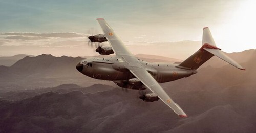 An artist's impression of an A400M in Kazakhstan markings. As can be seen in this image, the two aircraft for the Kazakhstan Air Defence Forces will be the first not to be fitted with an in-flight refuelling probe.