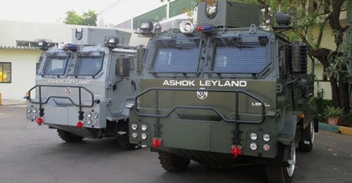 Indian company Ashok Leyland delivered the first batch of light bulletproof vehicles to the Indian Air Force on 13 April 2021. The company said it will take part in the bidding process for the Indian Army's current LBPV requirement with this vehicle.