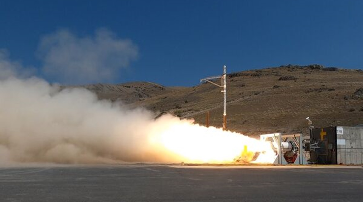 The US Navy Strategic Systems Programs conducted a successful test of the second-stage solid rocket motor on 25 August in Promontory, Utah, as part of the development of the navy's Conventional Prompt Strike offensive hypersonic strike capability and t...