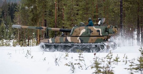 Norway is procuring four more K9 SPHs (pictured) and six more K10 armoured resupply vehicles.