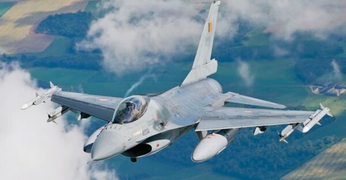 Belgium has been cleared to field the extended-range AIM-120C-8 AMRAAM missile for its F-16 (pictured) and F-35 aircraft fleets.