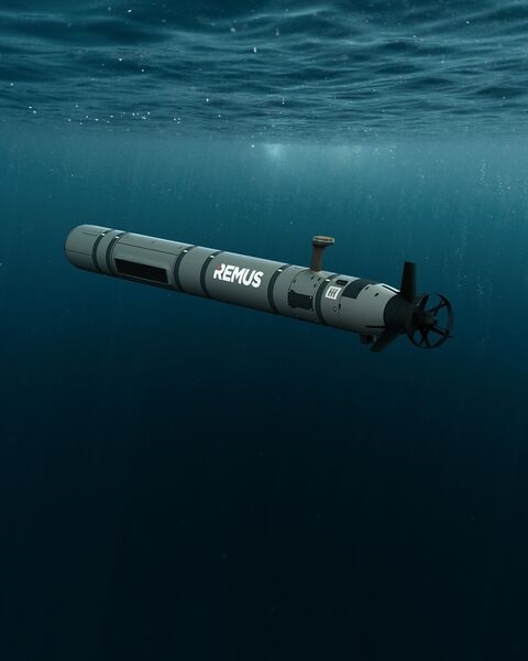 HII's new REMUS 620 UUV.