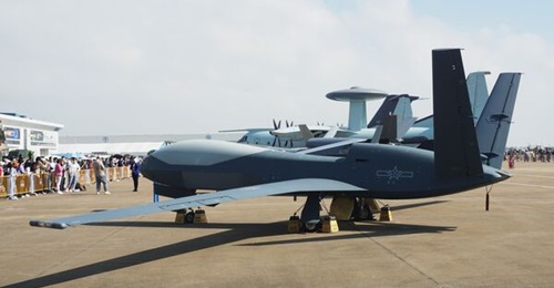 China's state-owned AVIC has displayed the Wing Loong-10 UAV (pictured) in PLAAF colour at the Airshow China 2022 exhibition being held in Zhuhai.