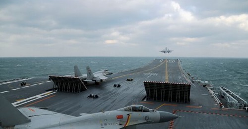China appears to have fitted at least one SAC J-15 naval fighter with a domestic WS-10B Taihang engine. The potential maturity of this powerplant could free China from its dependency on Russia for combat jet engines.