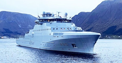 , the first of three new OPVs being built for the Norwegian Coast Guard, is planned to be delivered in early 2023.