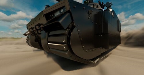 BAE Systems' OMFV offering will use composite rubber tracks.