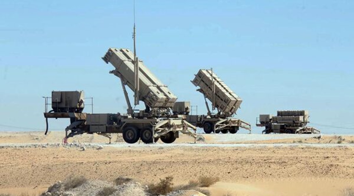 Saudi Patriot launchers during Exercise 'Ramah al-Nasr 1' that was held in the Eastern Province in January-February.