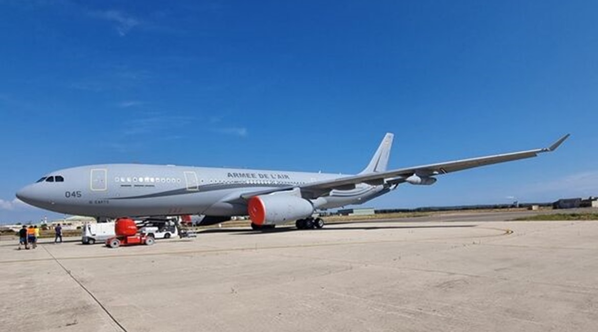The DGA received France's fifth MRTT Phénix at Airbase 125 'Charles Monier' in Istres on 2 September.
