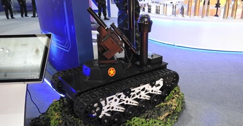 The People's Army of Vietnam RBB-01 armed UGV, which is now deployed with its special forces.