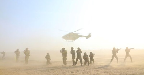 The Australian Army personnel from the 13th Brigade conducted a joint training exercise with the Indian Army from 28 November to 11 December in Rajasthan, India.