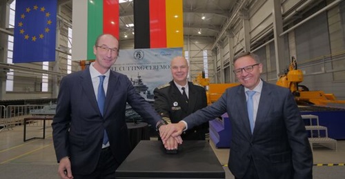 NVL Group and its local partner MTG Dolphin started production of the second of two multipurpose modular patrol vessels for the Bulgarian Navy in Varna on 14 December.