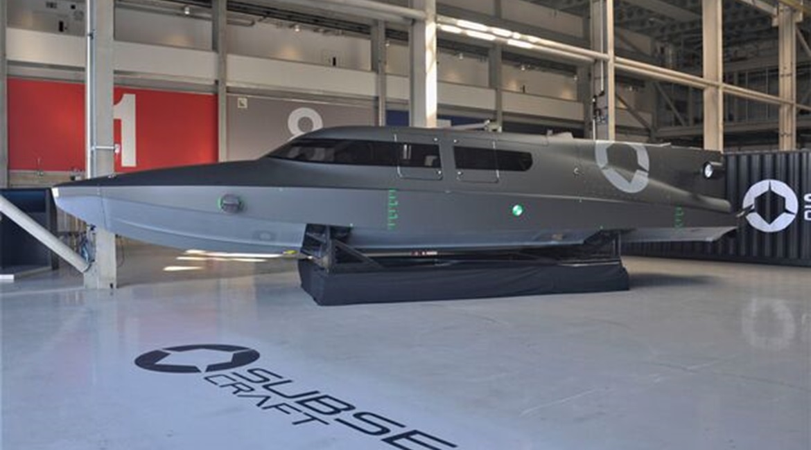The first prototype of SubSea Craft's innovative Victa-class diver delivery unit, photographed two days before it was scheduled to enter the water for the first time on 9 September.