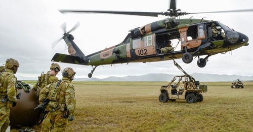 The retirement of Australia's older-generation S-70A-9 Black Hawks in 2021, such as the aircraft pictured here, reduced the transport capabilities of the Australian Army. The earlier Black Hawks were used for special forces operations, flood relief, an...