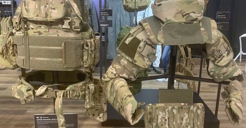The MRS basic protection kit (left) and the upper protection unit with apron (right).