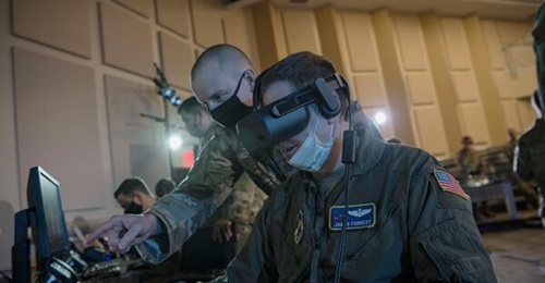 USAF personnel test ABMS capabilities. The USAF is making progress on ABMS but lacks precise plans, requirements, and financial estimates, the GAO said.