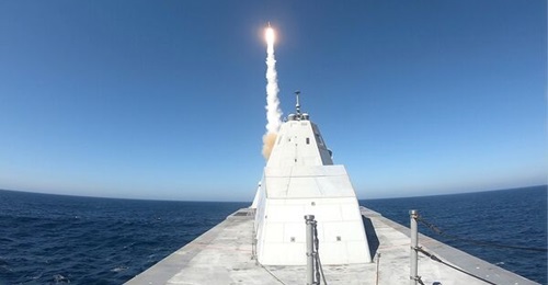 The US Navy still plans to fast-track the integration of the Conventional Prompt Strike hypersonic weapon system into its DDG 1000 Zumwalt-class guided missile destroyers.