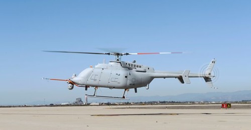 assesses that the design of the new VTOL UAV by KAI and Northrop Grumman could be influenced by the US company's MQ-8C UAV (pictured).