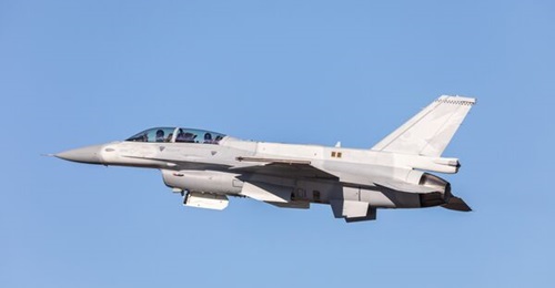 The first F-16 Block 70 shortly after departing on its maiden flight on 24 January. As well as being a first for the wider programme, it also marked an important milestone for Bahrain, which is due to receive this particular aircraft in the coming months.