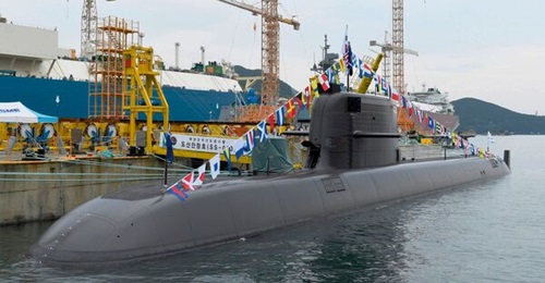 DAPA said on 10 September that DSME began working on the first KSS-III 'Batch II' SSK on 13 August: the same day the RoKN commissioned 
        
         (pictured), the service's first KSS-III 'Batch I' submarine.