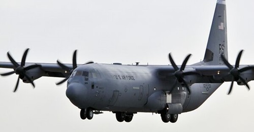 A C-130J-30 transport aircraft in service with the US Air Force. Lockheed Martin confirmed to 
        
         on 10 September that the Indonesian Air Force has ordered at least five of these platforms.