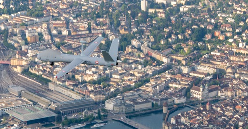 The Swiss Air Force is flying operational testing sorties on two of its planned six Elbit Hermes 900 unmanned aircraft.