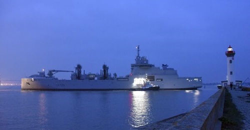 The French Navy's first new BRF, 
        
         (A 725), started sea acceptance trials off the coast of Saint-Nazaire on 25 January.