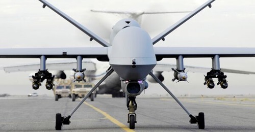 An MQ-9A Reaper.
