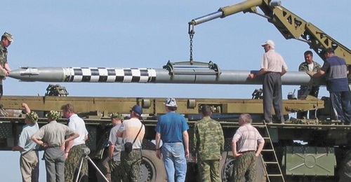 The Indian Army seeks to extend the life of 300 mm rockets used with the BM-30 Smerch Multiple Launch Rocket System (MLRS). In the image, the employees of Russian arms company Splav can be seen loading a 300 mm rocket in Smerch MLRS.