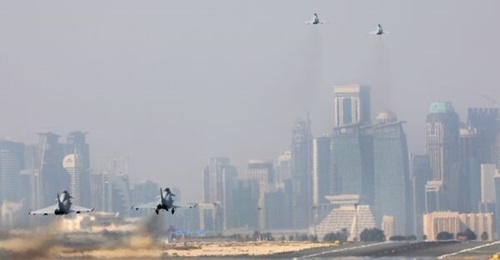 The conclusion of 12 Squadron's deployment to Dukhan Airbase will see the Qatari and UK governments make a decision on the future of the joint Typhoon unit.