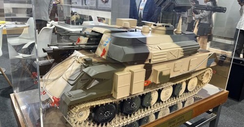India's state-run BEL displayed a model of upgraded Shilka at the Aero India 2023 show being held in Bangalore from 13 to 17 February. BEL upgraded the system with an air-conditioning unit for crew comfort and included a digital search-and-track radar ...