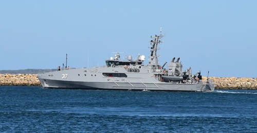 The fourth evolved Cape-class patrol boat, ADV 
        
        .