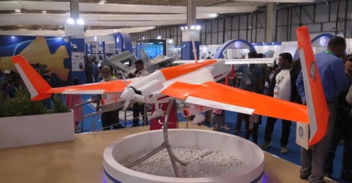 The SRUAV-W is being developed as a short-range unmanned aerial combat vehicle for the Indian Army.