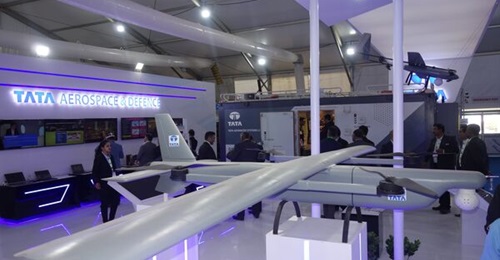 TASL is delivering 100 units of its ALS-50 loitering munition (pictured) to the Indian Air Force.